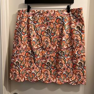 Paisley skirt